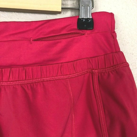 Lululemon Fast Lane Shorts Women's 8 Brief Lined Running Boom Juice Pink Pockets - Picture 3 of 11